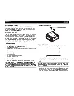 Предварительный просмотр 5 страницы Audiovox Jensen VM8022 Installation And Operation Manual