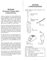 Предварительный просмотр 3 страницы Audiovox Minivox MVX-850 User Manual