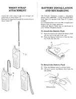 Предварительный просмотр 4 страницы Audiovox Minivox MVX-850 User Manual