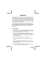 Preview for 3 page of Audiovox MM56A Owner'S Manual