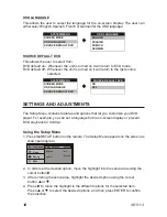 Preview for 12 page of Audiovox MMD11A - Car - 16 X 9 Dropdown Video Monitor Operation Manual