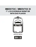 Audiovox MMDV70CB Operation Manual preview