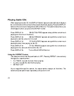 Preview for 24 page of Audiovox MMDV70CB Operation Manual