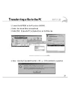 Preview for 32 page of Audiovox MP3128 - 128 MB Digital Player User Manual