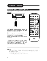 Preview for 12 page of Audiovox MVDVD2 Operating Manual