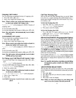 Preview for 18 page of Audiovox MVX507 Operating Instructions Manual