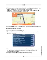 Preview for 22 page of Audiovox NAV101 - NAV 101 - Navigation System Installation And Operation Manual