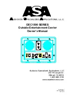 Предварительный просмотр 1 страницы Audiovox OEC1500 Series Owner'S Manual