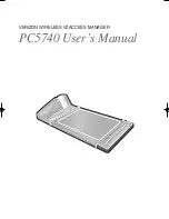 Audiovox PC5740 User Manual предпросмотр