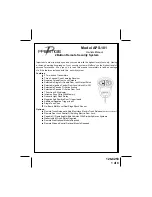 Audiovox Prestige APS-101 Owner'S Manual preview