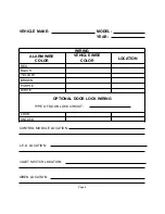 Preview for 6 page of Audiovox Prestige APS-25-CL Installation Manual