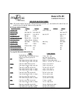 Audiovox Prestige Platinum 128-5730A Installation Manual preview