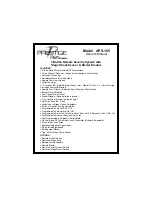 Audiovox Prestige Platinum APS-155 Owner'S Manual preview
