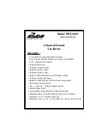 Audiovox PRO9555 Owner'S Manual preview