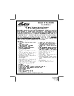 Preview for 1 page of Audiovox Pursuit PRO-9649N Owner'S Manual