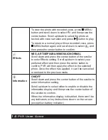 Preview for 14 page of Audiovox PVR1000 Owner'S Manual