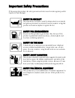 Preview for 3 page of Audiovox RTM-8000 Owner'S Manual