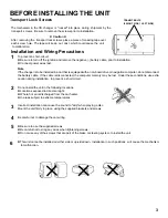 Предварительный просмотр 3 страницы Audiovox SP-11CDS Installation Manual