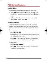 Предварительный просмотр 36 страницы Audiovox Sprint PM-8920 User Manual