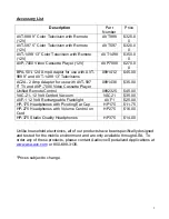 Preview for 5 page of Audiovox SUBURBAN CONSOLE Manual