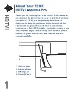 Предварительный просмотр 3 страницы Audiovox TERK HDTVi Antenna Pro Owner'S Manual