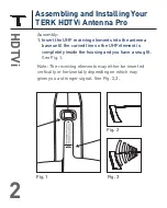 Предварительный просмотр 4 страницы Audiovox TERK HDTVi Antenna Pro Owner'S Manual