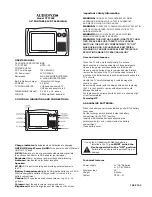 Preview for 1 page of Audiovox TFT3500 User Manual