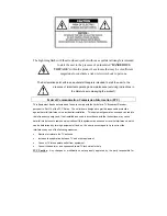 Preview for 2 page of Audiovox TFT5000 Operating Instructions Manual