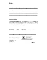 Preview for 22 page of Audiovox TFT5000 Operating Instructions Manual