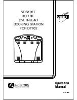 Audiovox VDS102T Operation Manual preview