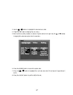 Preview for 28 page of Audiovox VE726 - 7" LCD TV Owners And Installation Manual