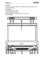 Preview for 8 page of Audiovox VM9214 Operating Instructions Manual