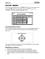 Предварительный просмотр 22 страницы Audiovox VM9214 Operating Instructions Manual