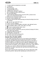 Preview for 53 page of Audiovox VM9214 Operating Instructions Manual