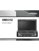 Audiovox VM9312 Instruction Manual preview