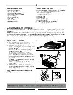 Preview for 5 page of Audiovox VME 9415 Installation Manual