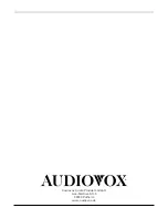 Preview for 8 page of Audiovox VME 9415 Installation Manual