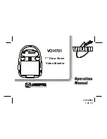 Preview for 1 page of Audiovox VOH701 - VOH 701 - LCD Monitor Operation Manual