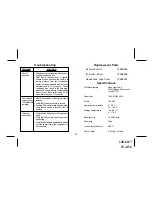 Preview for 15 page of Audiovox VOH704 - VOH 704 - LCD Monitor Operation Manual