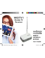 Preview for 1 page of Audiovox WIDTV1 User Manual