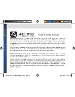 Preview for 12 page of Audiovox WIDTV1 User Manual