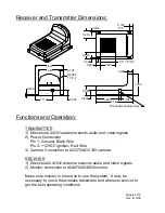 Preview for 4 page of Audiovox WOS500 Owners & Installation Manual