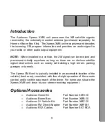 Предварительный просмотр 9 страницы Audiovox XMC-10A - XM Satellite Radio Receiver User Manual