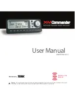 Audiovox XMCommander XM-RVR-FM-001C User Manual предпросмотр