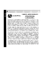 Предварительный просмотр 85 страницы Audiovox XMRVRFM002 - Commander MT XM Radio Tuner Installation Manual