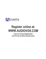 Предварительный просмотр 90 страницы Audiovox XMRVRFM002 - Commander MT XM Radio Tuner Installation Manual