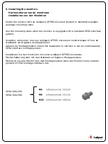 Preview for 12 page of Audipack VWM-H1E Mounting Instructions