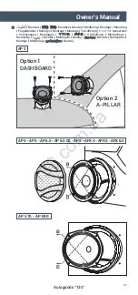 Preview for 12 page of Audison APK 165 2 Ohm Prima Owner'S Manual