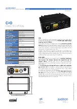 Audison C2O User Manual preview