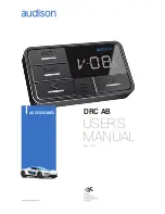 Audison DRC AB User Manual предпросмотр